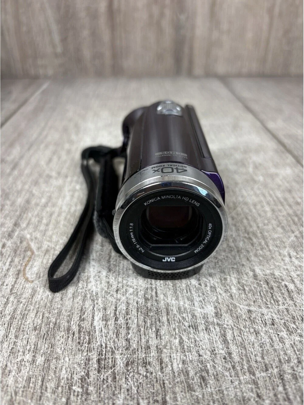 JVC GZ-EX210 2 GB Camcorder - Black - For Parts - Read Description
